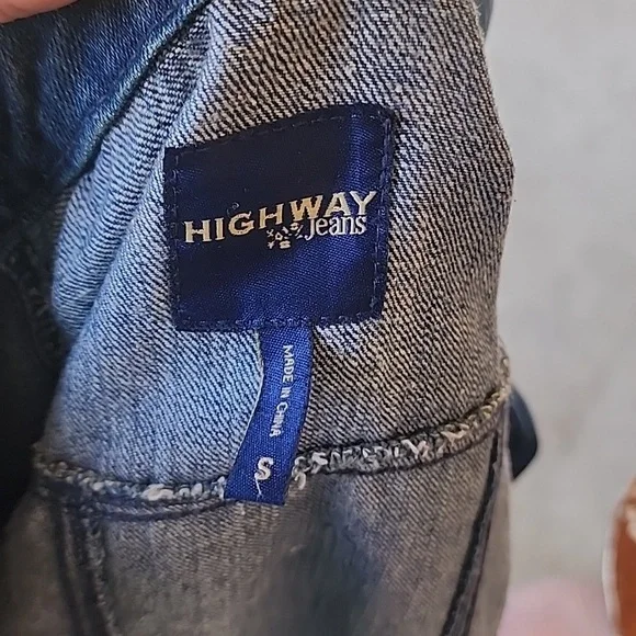 Highway Jeans Denim Jacket(Size small used - Picture 7 of 7